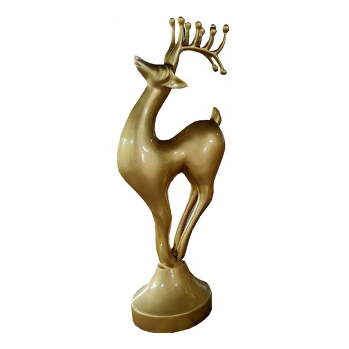 Fibreglass sculpture Christmas deer